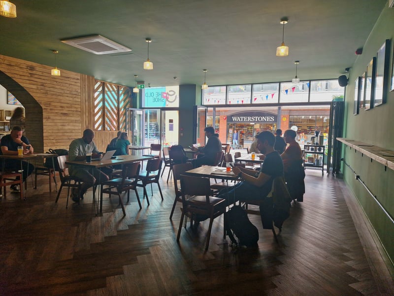 At number one we have The Old Shoe with a solid 4.8 star rating. A top reviewer said “This is a really nice bar in Orchard square in Sheffield. Serving independent craft beers, ciders and wines which are nicely priced also! Really comfortable environment to sit have a catch up with friends and watch the world go by! This is a highly recommended one to visit!! The Old Shoe, Orchard Square | Google