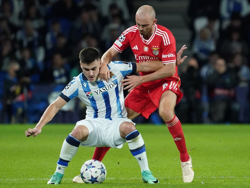 The Norwegian is a doubt for the game with a thigh injury, but is Benfica's only injury concern.