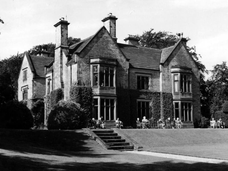 Castle Dyke, on Ringinglow Road, Sheffield, in April 1956, when it was a home for elderly ladies