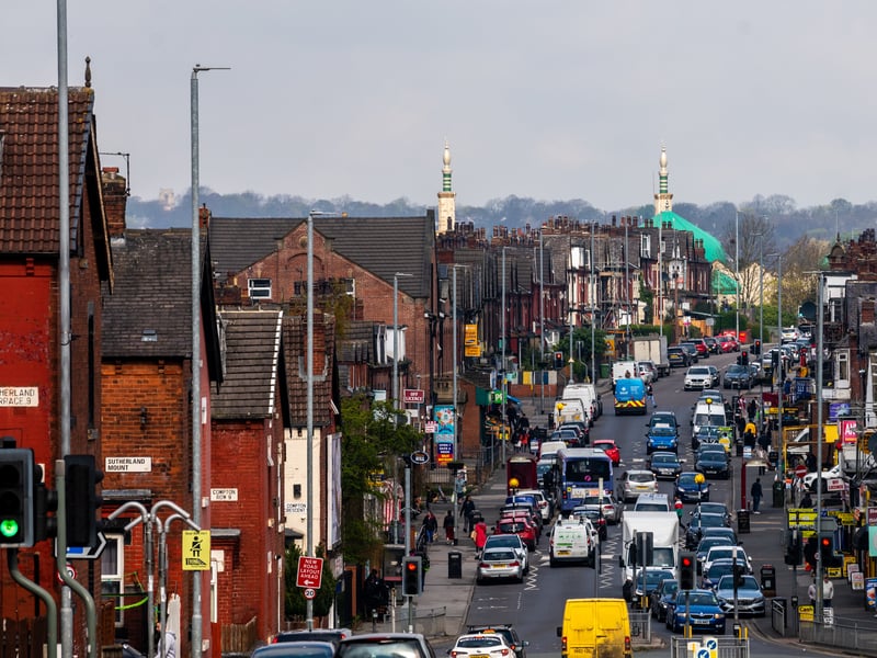 Harehills North had 29 number of possession of weapons reports between August 2025 and July 2026