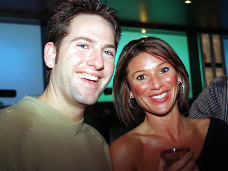 Darren Sissens and his girlfriend Claire Buccieri at Matrix in Sheffield city centre on Saturday, February 15, 2002