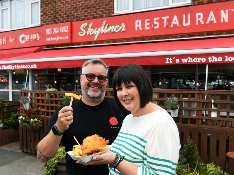 With more than 1,500 Tripadvisor reviews, Skyliner has earned a 4.7 rating, with one diner describing it as a “superb fish and chip restaurant”.