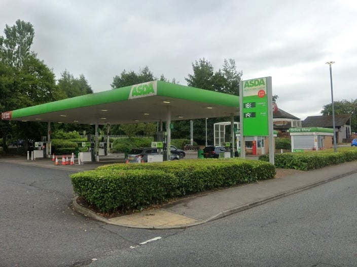Asda Clayton Green petrol station, PR6 7JY