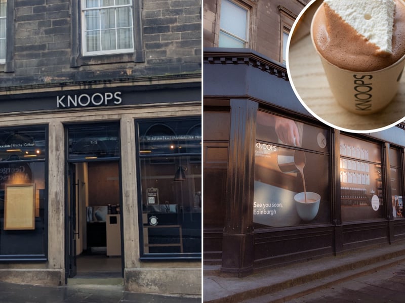 Knoops will be giving away free hot chocolate on Wednesday, October 21.