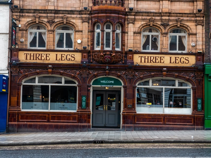 The Three Legs pub on the Headrow, Leeds has been a favourite of many over the years.