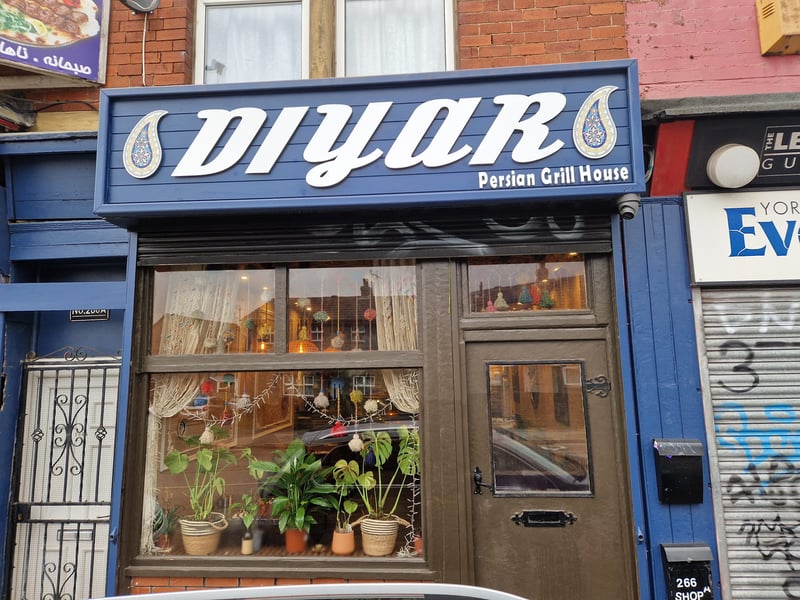 Diyar Persian Grill House showcases the flavours of Persian cuisine, with charcoal-grilled meats, kebabs and fragrant rice dishes among its offerings. 📍266 Burley Rd, Burley, Leeds LS4 2NY