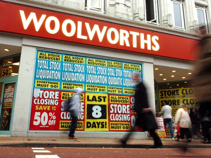 Woolworths held a prime position right in the heart of Fishergate.