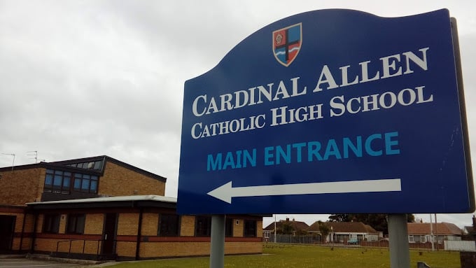 Cardinal Allen Catholic High School, Fleetwood - 3.41%