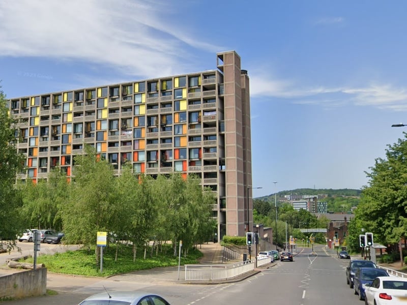 Park Hill & Wybourn was rated at 41.55% in the 2025 Ministry of Housing Communities and Local Government's index of deprivation, the 19th highest figure in Sheffield. Photo: Google
