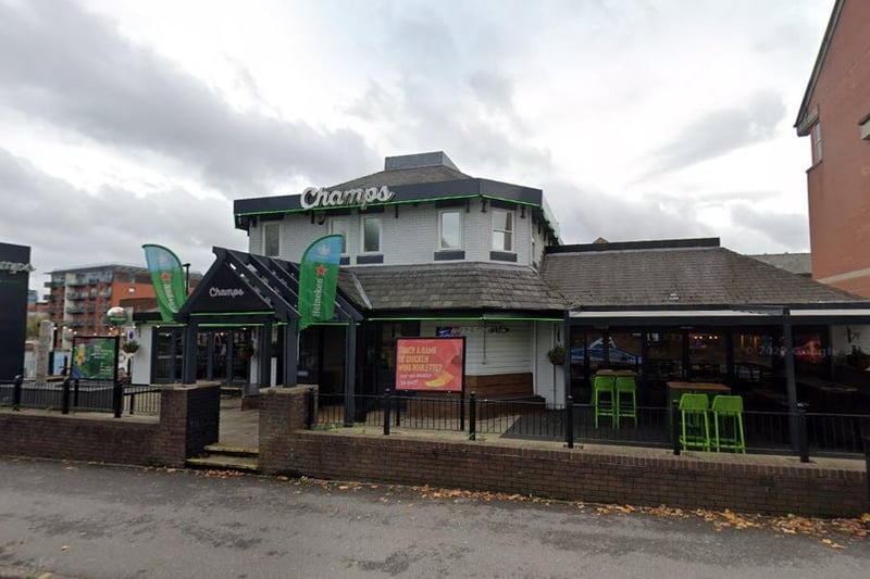 With massive TVs, drink packages, and good vibes, Champs, on Ecclesall Road is a great place to watch the action from the sporting event of the summer