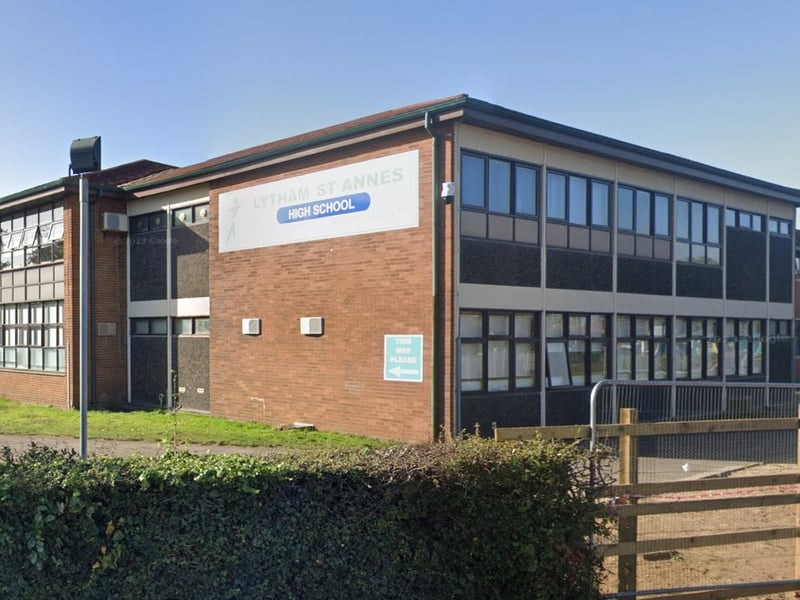 Lytham St Annes High has an acceptance rate of 100% with 156  places offered to new pupils this year.