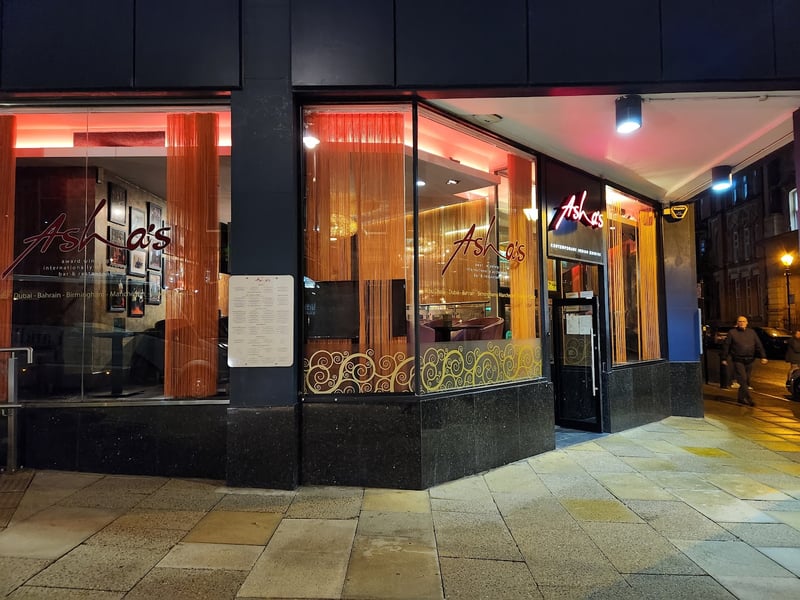 Given a score of 4.6 out of 2808 reviews.
Top review: 'Another great evening at Asha's, food excellent, staff efficient and welcoming.'
Address: 175 Broad St, Birmingham, West Midlands B15 1DT.