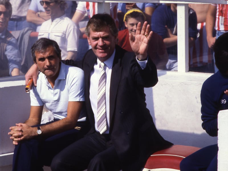 A wave from Lawrie McMenemy at Roker Park in 1985. The year when he was the star guest at the Halloween event at Cowies car dealership in Trimdon Street.
There were prizes for the best lantern and lots of competitions to enter.