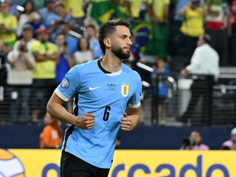 Despite already exiting the tournament at the group stage with a mere two points, Tottenham Hotspur midfielder Bentancur can hold his head high. Scoring an average rating of 7.80, the 29-year-old completed 153 successful passes, tallied an 80 per cent dribbling success rate, and made 21 defensive contributions, including 29 recoveries. His side's top performer at the World Cup.