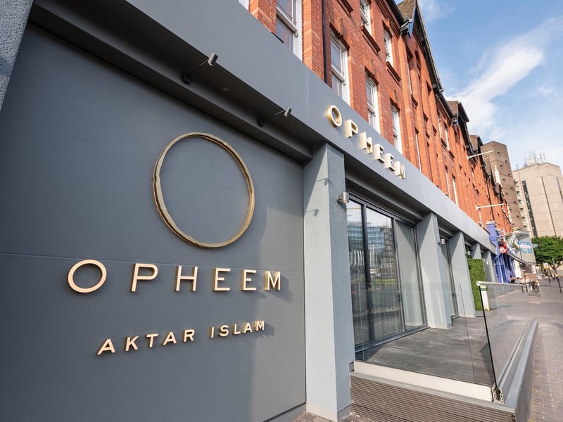 Given a score of 5 out of 2046 reviews.
Top review: 'Absolutely brilliant. The care, detail to service and food presentation, the taste all of it amazing.'
Address: 48–65 Summer Row, Birmingham, B3 1JJ.