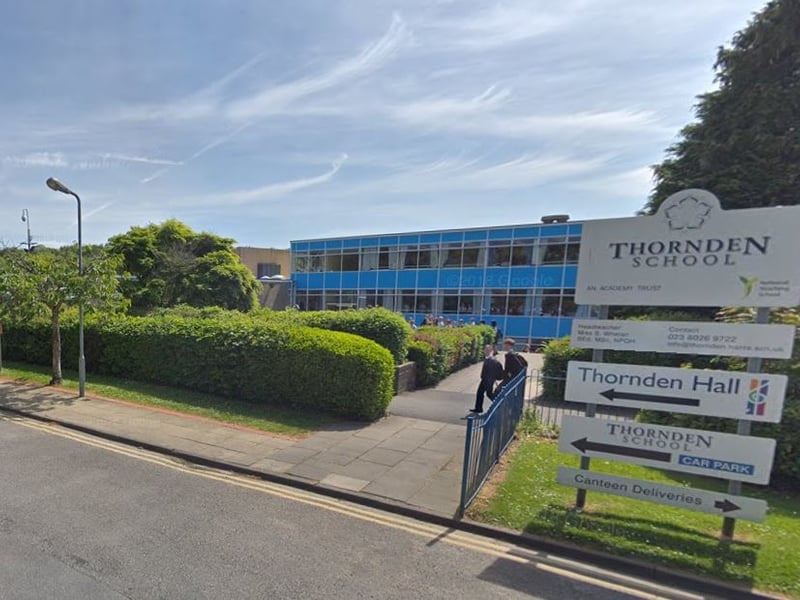 Thornden School, Eastleigh, had an unauthorised absence rate of 0.57 per cent in 2024/25. 