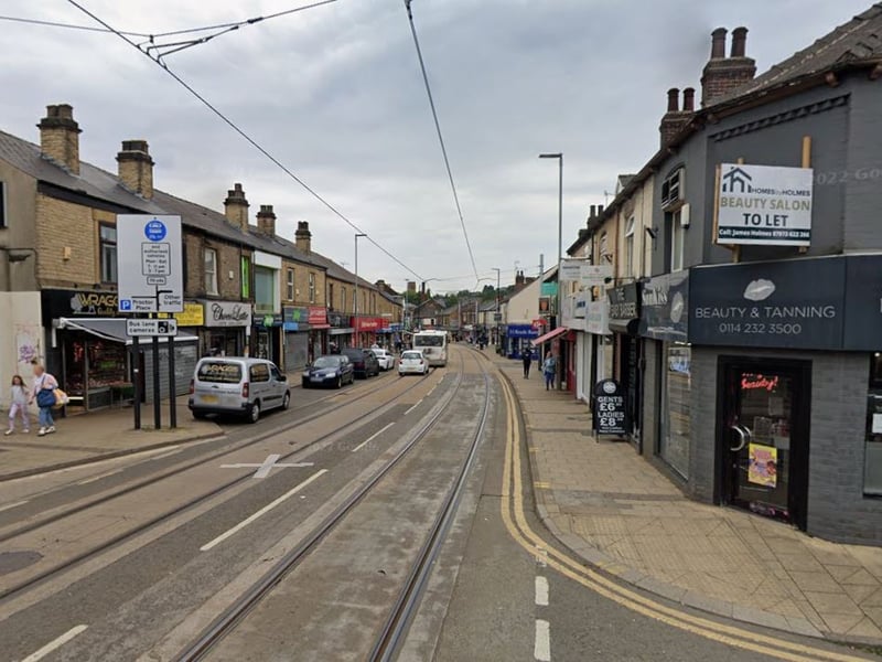 Hillsborough, Owlerton & Wadsley Bridge had 2.7 neighbourhood-level incidents of possession of a weapon per 1,000 residents, the joint seventh highest in Sheffield,and a total of 25 overall. Photo: Google