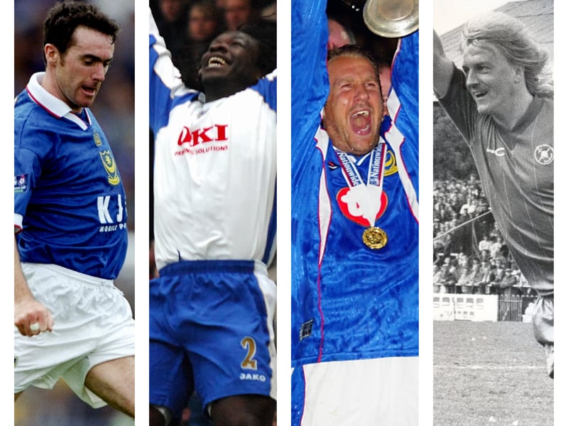 From left to right: Alan McLoughlin, Linvoy Primus, Paul Merson and Alan Biley are among your favourite Pompey players of all time.