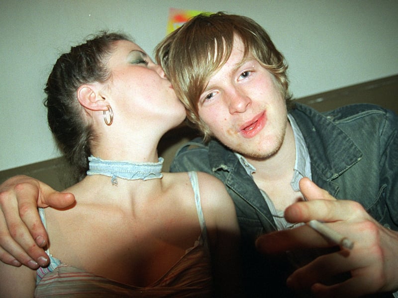 Kathryn and Jamie at the Forum on Division Street, Sheffield, in May 2003