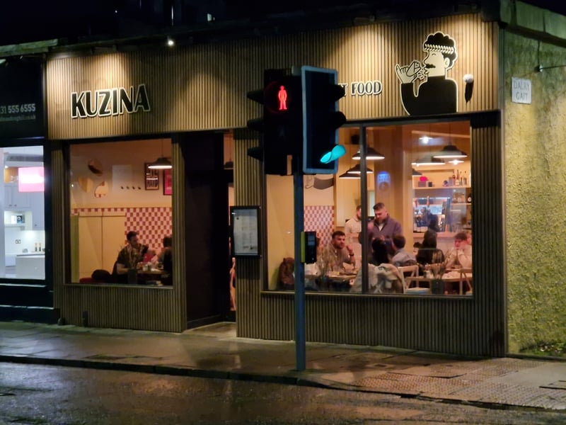 Absolutely brilliant Greek street food from this spot on Dalry Road. OpenTable diners have rated it 4.8. 84 Dalry Road.