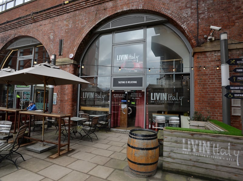Customers love Livin' Italy's "delicious pizza" while also praising its staff, which was "so helpful and the best service ever".