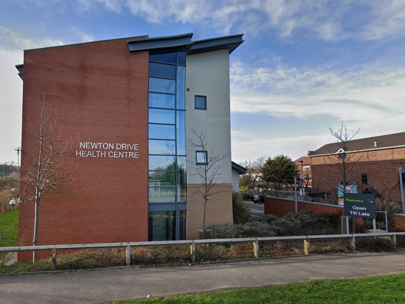 NEWTON DRIVE HEALTH CENTRE – 44%