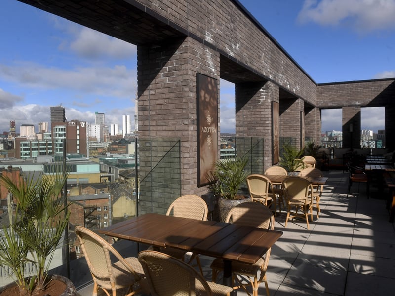 The rooftop restaurant at the top of the Hyatt Place has quickly climbed the Tripadvisor rankings, with diners praising its city views, cocktails and Latin American-inspired menu. Reviewers particularly mention the beef birria tacos and crab tostadas. 📍2 Sovereign St, Leeds LS1 4DA