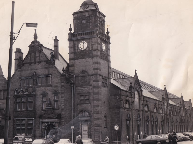 The old abattoir on New York Street, Leeds, pictured in February 1969