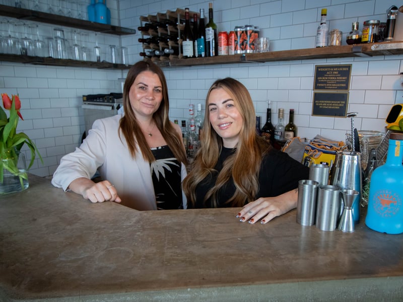 Southsea Spirit in Southsea is a finalist for the best bar category in the Muddy Stilettos Awards. 

Pictured: Sisters Harriet Scutt and Charlotte Osgood, owners of Southsea Spirit

Picture: Habibur Rahman