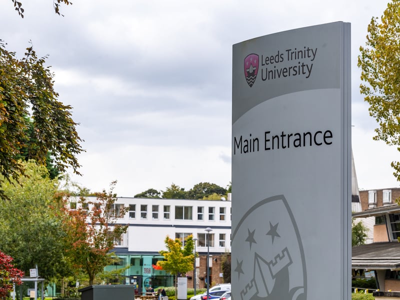 Leeds Trinity University received a student satisfaction score of 79%.