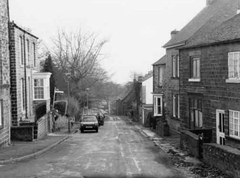 Ranmoor Road, Ranmoor, Sheffield, in 1988