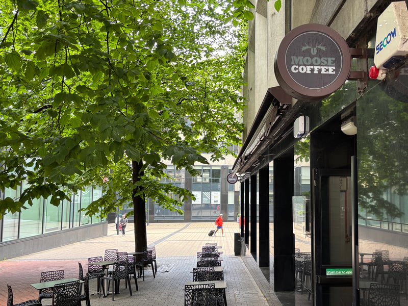 More than 6,000 Google reviewers have given Moose Coffee an average rating of 4.8 stars.