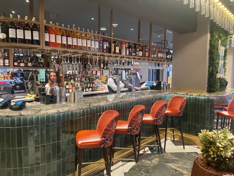 Opened in 2025, The Banksia offers Mediterranean-inspired small plates, signature cocktails and all-day dining within Hotel Indigo Leeds, with dishes made using locally sourced produce.