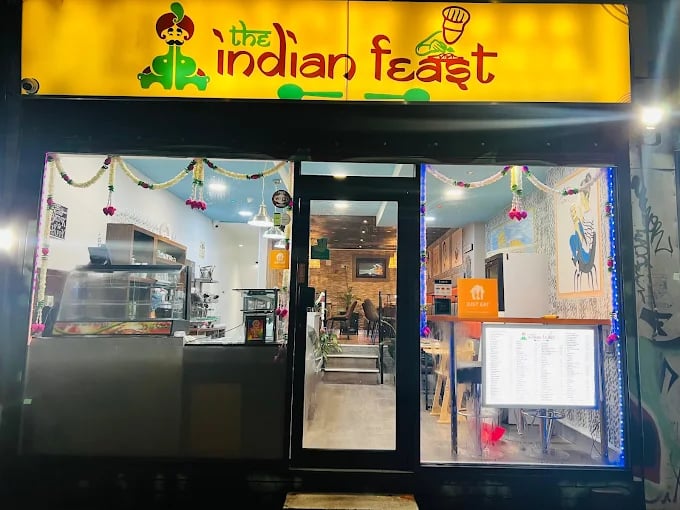 Paul Loveley named The Indian Feast - located on Brudenell Road, Hyde Park.