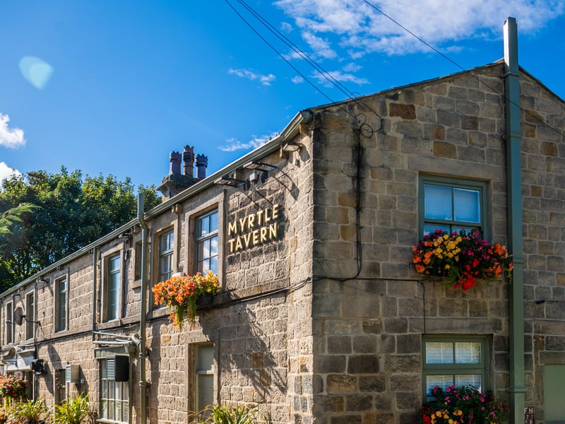 The Myrtle Tavern is a popular Meanwood local with a reputation for hearty food alongside its selection of beers and ales. And it's officially home to the UK's best beer garden.