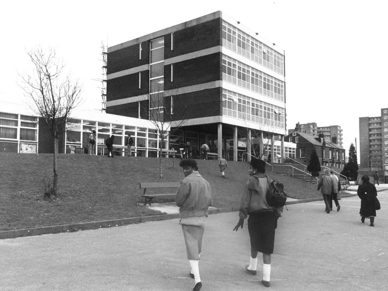 Primrose Hill High School, Leeds, in March 1987