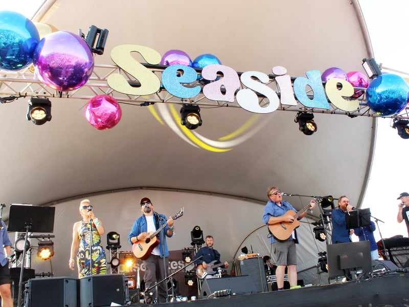 Southsea Alternative Choir performed on the Seaside Stage