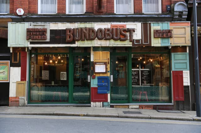 Bundobust on Mill Hill, Leeds city centre, was rated on April 30.