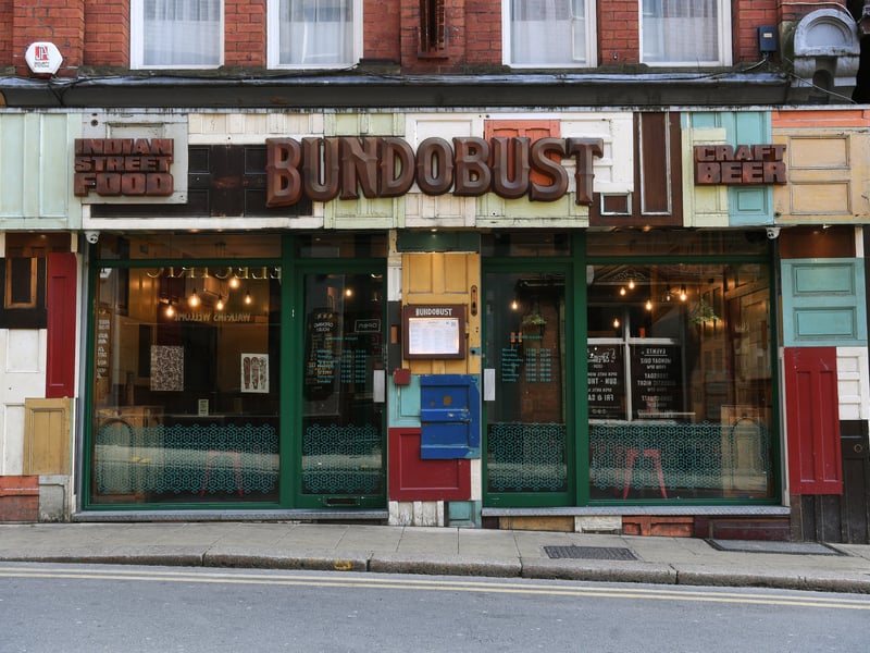 Bundobust on Mill Hill, Leeds city centre, was rated on April 30.