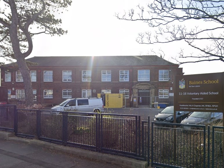 Baines has an acceptance rate of 100% with 171 places offered to new pupils this year.