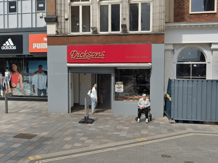 Dicksons High Street West was given a five star rating following an inspection on September 22.