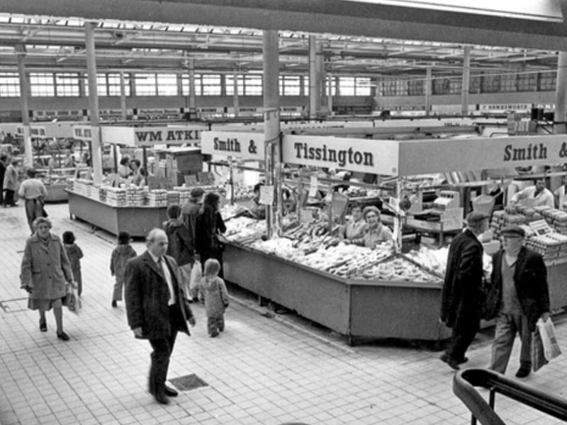 If you grew up in the 60s or 70s in Sheffield, you'll almost certainly remember shopping trips to Castle Market, pictured here in May 1977. It closed in 2013, when the new Moor Market opened.