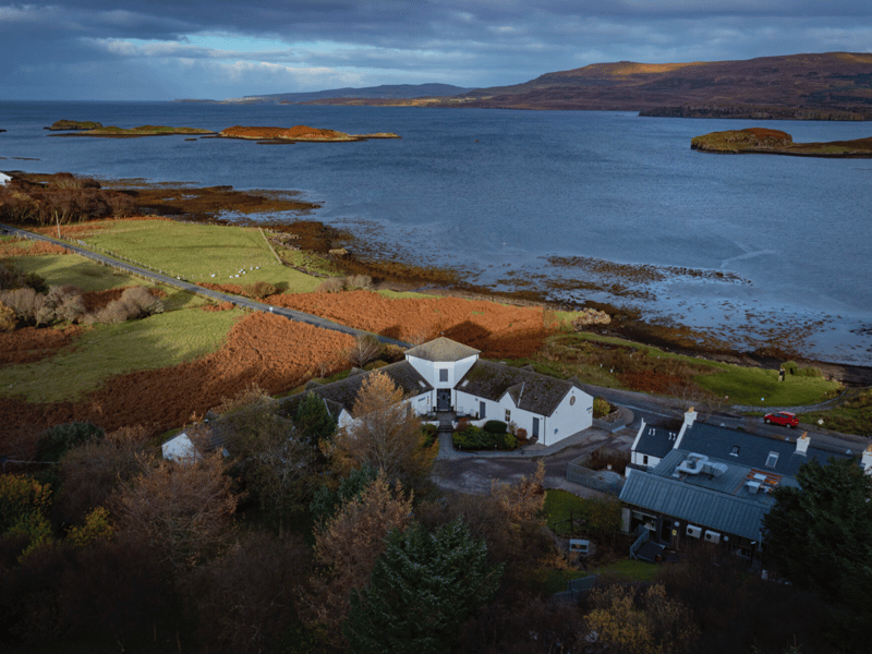 Number one in the list is The Three Chimneys on Skye, with 1,715 picture uploads on TripAdvisor.