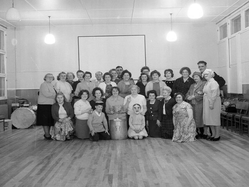 Saughton Mains & Broomhouse Community Association's Halloween Party in 1964.