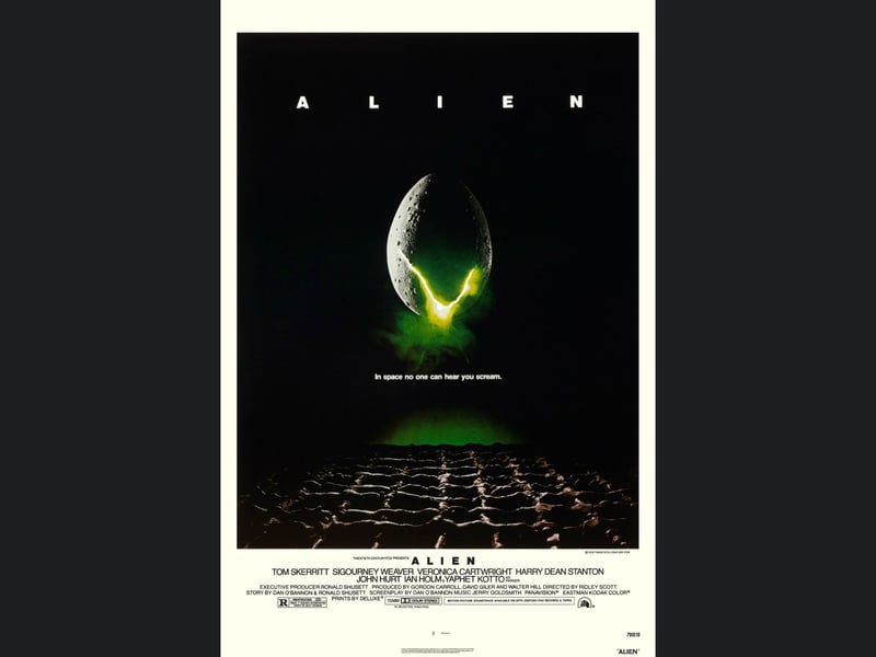 Ridley Scott’s sci-fi horror ‘Alien’ was suggested by several Blackpool thriller lovers.