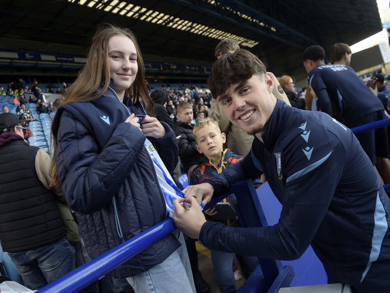 Over 300 babies in Yorkshire and the Humber have been given the name George. Pictured here is George Brown, who scored twice in seven appearances for the Owls last season.