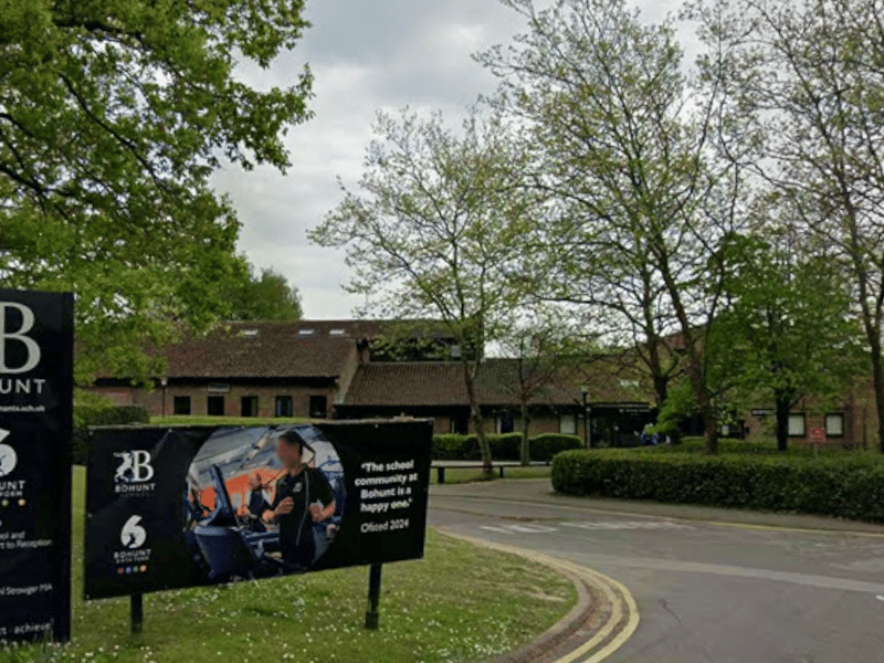 Bohunt School, Liphook, had an unauthorised absence rate of 1.46 per cent in 2024/25.