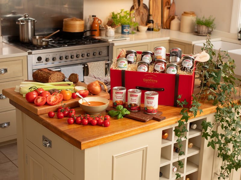 Starting out as a small grocery shop in Fochabers, on the River Spey, Baxters is best known for its classic pantry staples. From its famous soups to pickled beetroot, jams and chutneys, Baxters polled highly. 