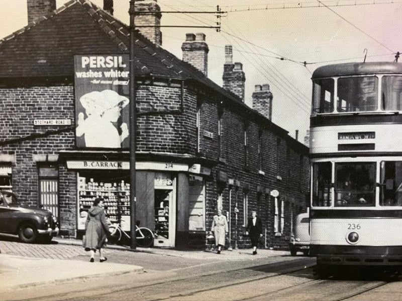 Carracks, in Crookes, Sheffield,  as it looked in the 1950s. Photo: Carracks