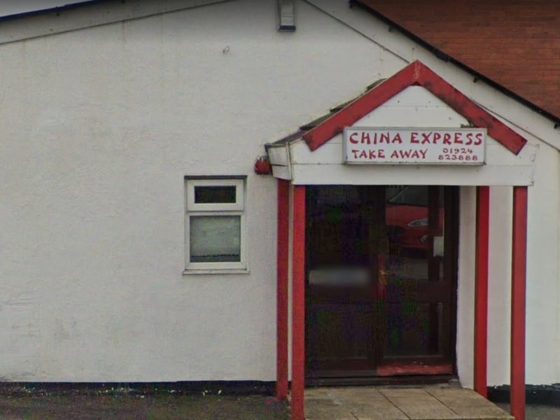 China And Thai Express in Bradford Road, East Ardsley, was rated 1* on September 3, 2025. Inspectors found that improvement was necessary for its cleanliness and condition of facilities and building, while major improvement was necessary for management of food safety. Its hygienic food handling was found to be generally satisfactory.